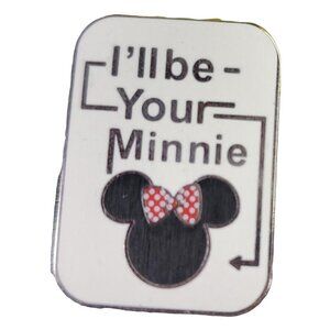 Disney Minnie Mouse Trading Pin I ll Your Mouse Icon Lapel Pin Badge Brooch Pin